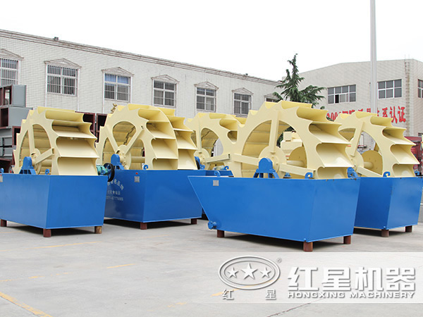 規(guī)格型號不同的山沙清洗機(jī)