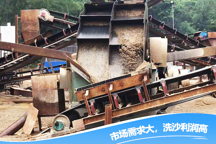 砂石需求量大，洗沙廠洗沙利潤(rùn)高